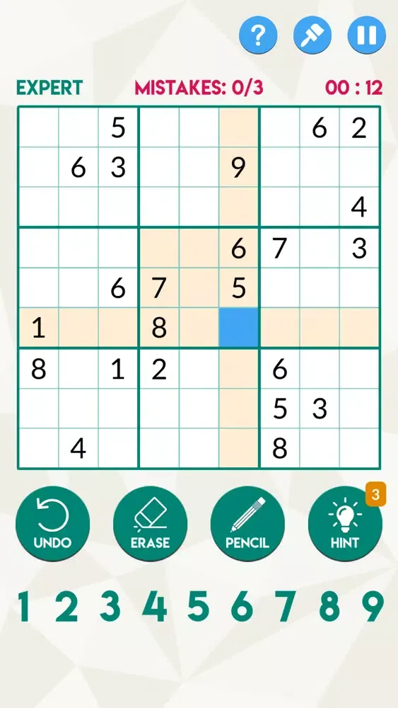 ภาพหน้าจอของ SUDOKU - Deluxe