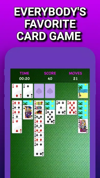 Tangkapan layar Classic Solitaire 2021 - Cards