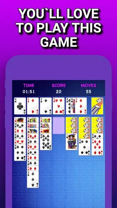 Tangkapan layar Classic Solitaire 2021 - Cards