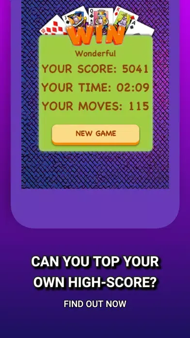 Tangkapan layar Classic Solitaire 2021 - Cards