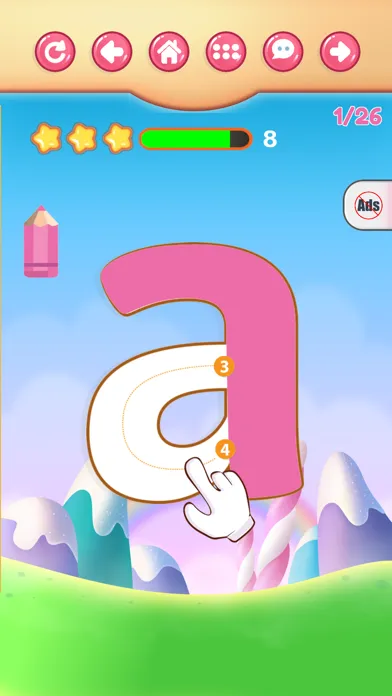 ABC 123 Writing Coloring Book Screenshots