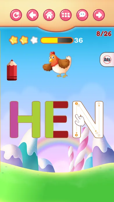 ABC 123 Writing Coloring Book Screenshots