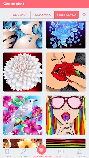Colorfy: Coloring Book Games Screenshots