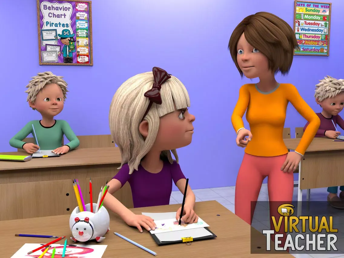 Zrzuty ekranu Virtual High School Teacher 3D iPad 
