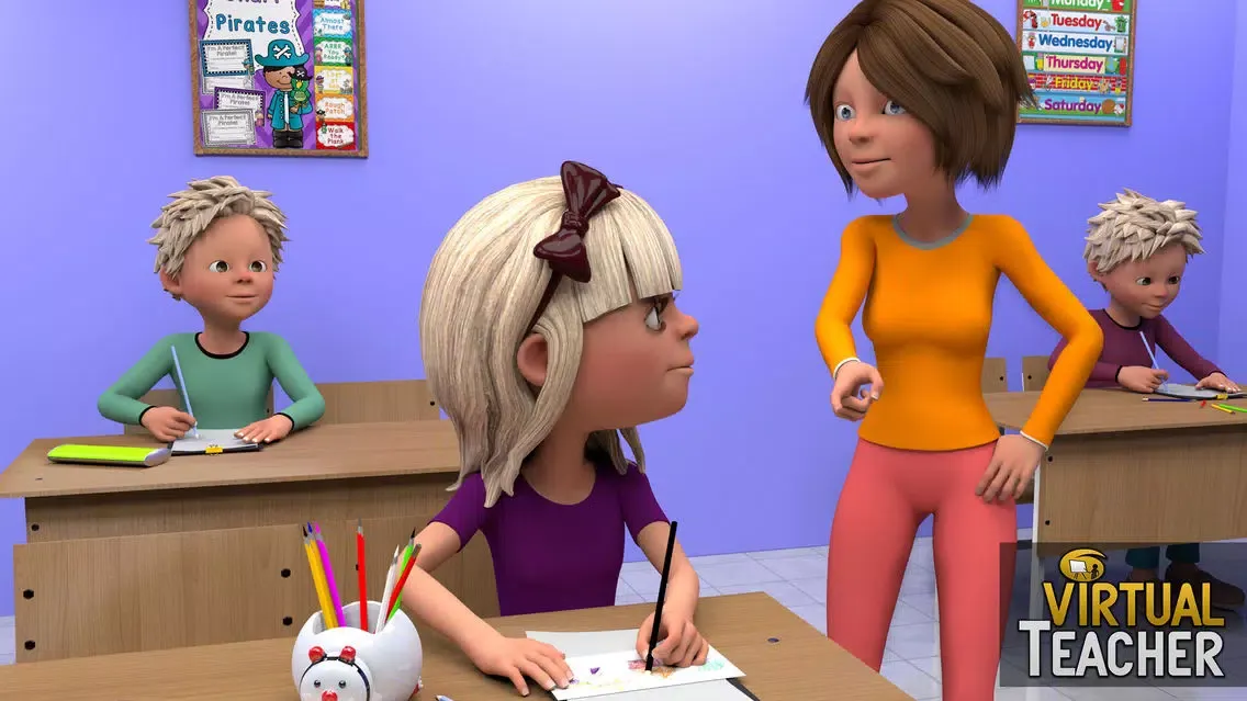 Zrzuty ekranu Virtual High School Teacher 3D