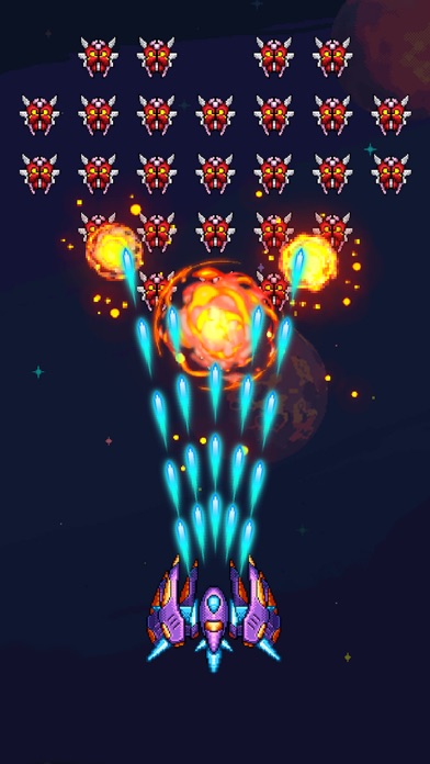 Tangkapan skrin Space Strike: Galaxy Shooter