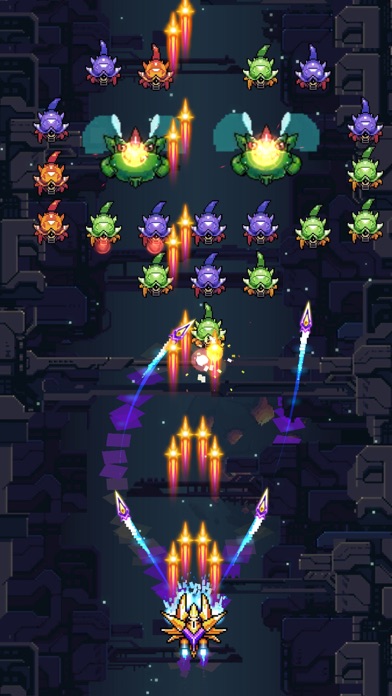 Tangkapan skrin Space Strike: Galaxy Shooter