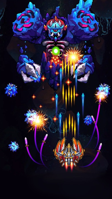 Tangkapan skrin Space Strike: Galaxy Shooter