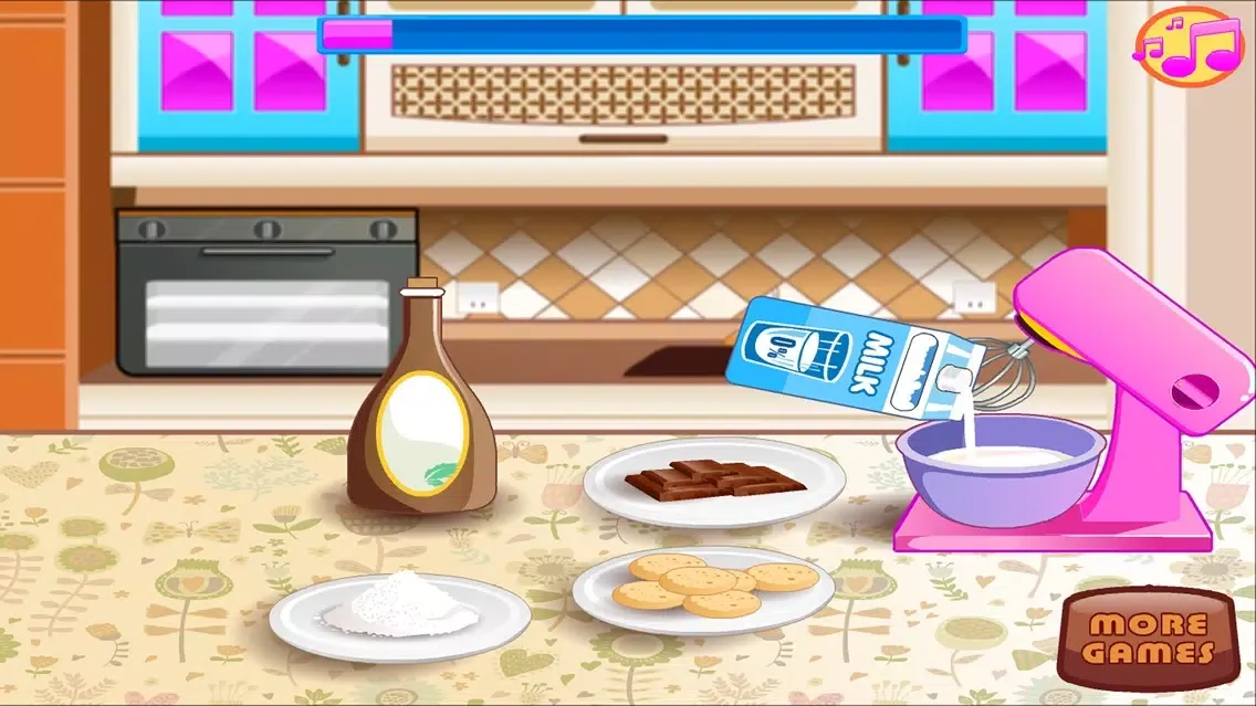 Capturas de pantalla de Cooking Chocolate Cake Bakery