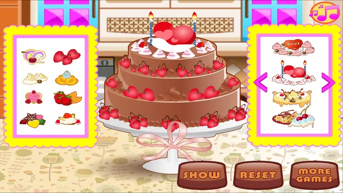 Capturas de pantalla de Cooking Chocolate Cake Bakery