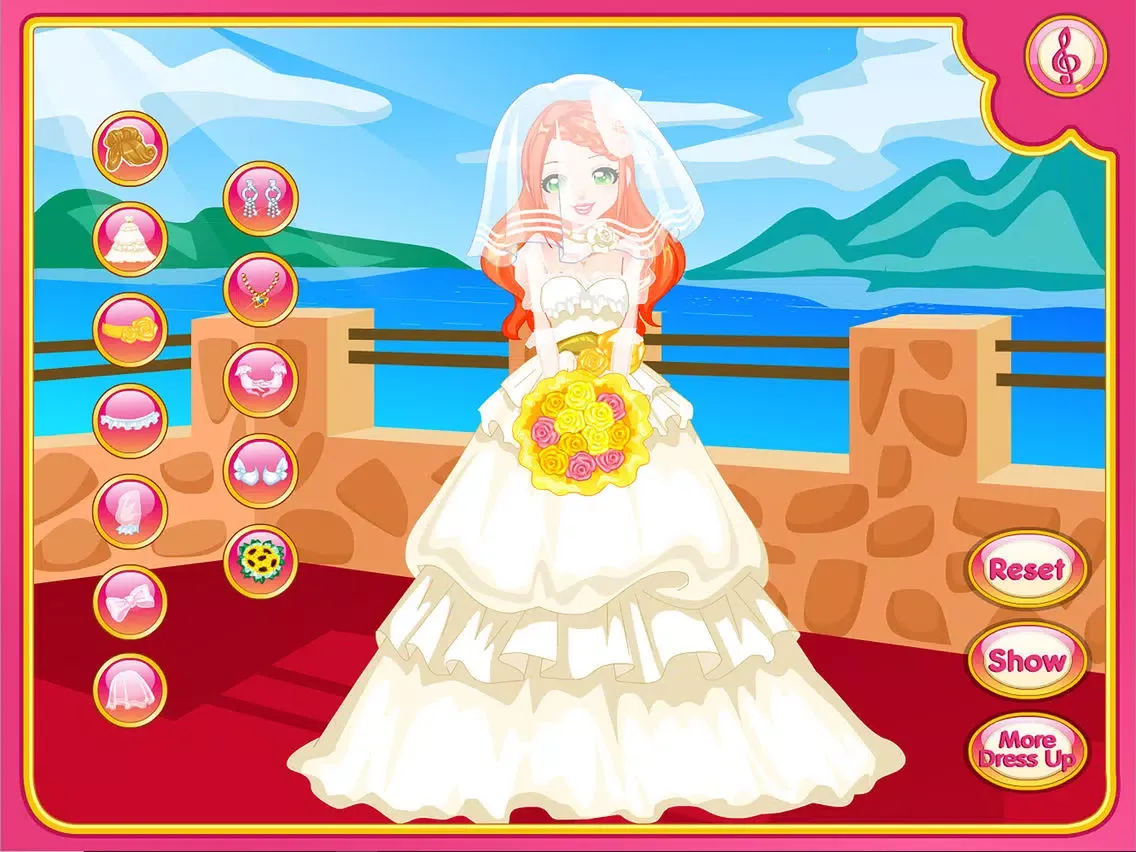 Capturas de pantalla de Wedding Dresses - Bride Games iPad 