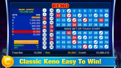 Keno - Cleopatra Keno Games Ekran Görüntüleri