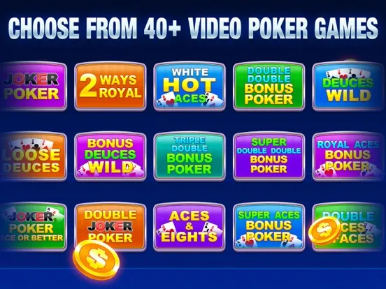 Zrzuty ekranu Video Poker Game: Multi Casino iPad 