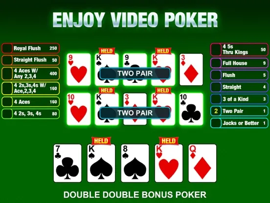 Zrzuty ekranu Video Poker Game: Multi Casino iPad 