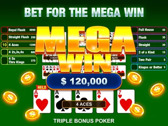 Zrzuty ekranu Video Poker Game: Multi Casino iPad 