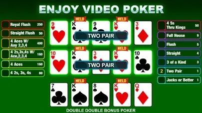 Zrzuty ekranu Video Poker Game: Multi Casino