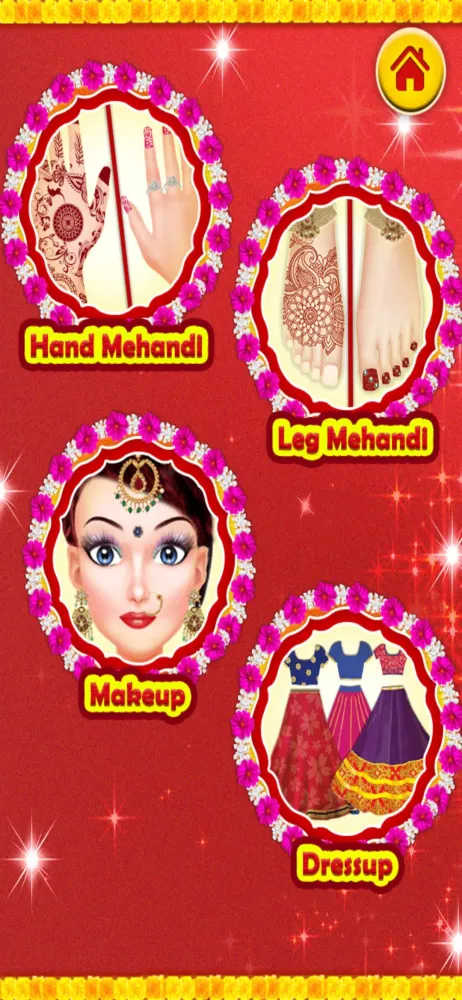 Indian Wedding DressUp Makeup Screenshots