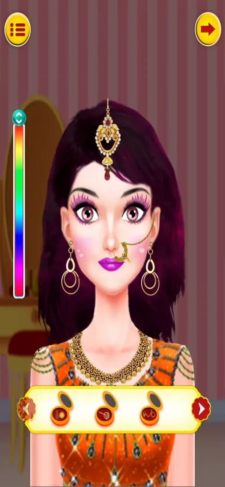 Indian Wedding DressUp Makeup Screenshots