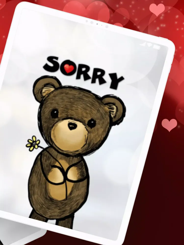 Captures d'écran de Apology I Am Sorry Cards GIFs
