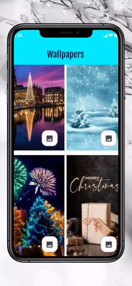 Screenshot di Christmas Wallpapers HD