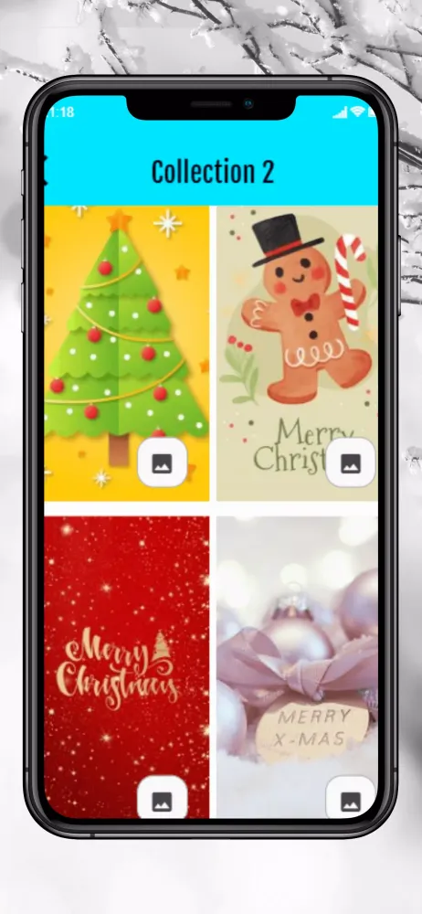 Screenshot di Christmas Wallpapers HD