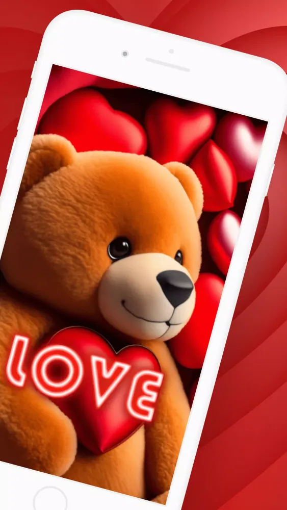 Capturas de pantalla de Hearts Love Images GIF