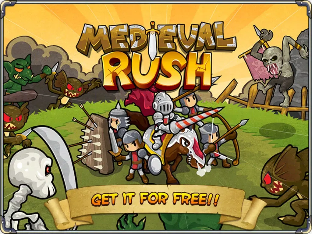 Captures d'écran de Medieval Rush iPad 