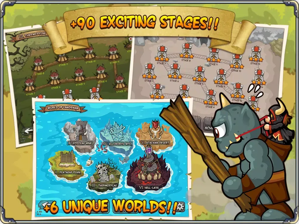 Captures d'écran de Medieval Rush iPad 