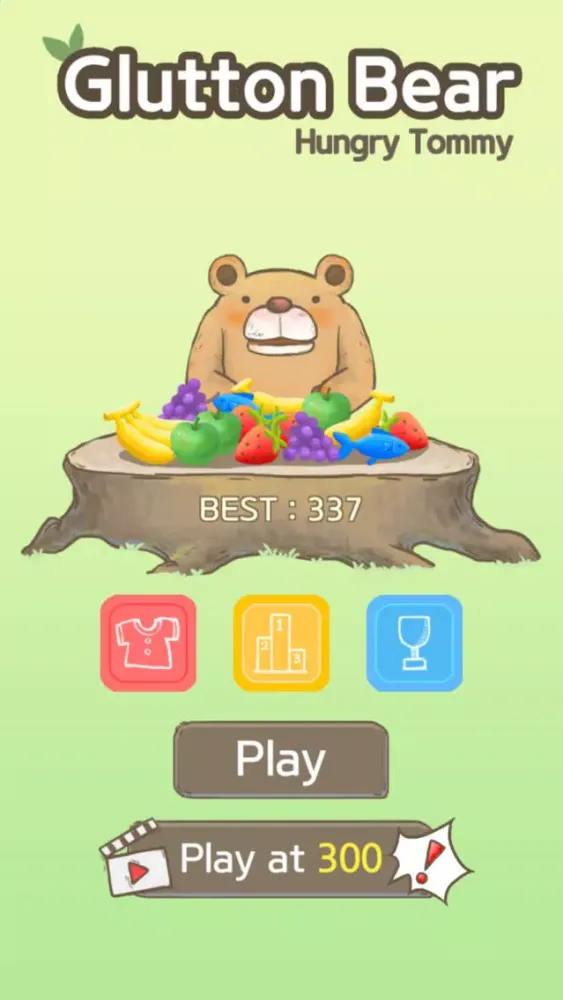 Glutton Bear : Hungry Tommy سکرین شاٹس