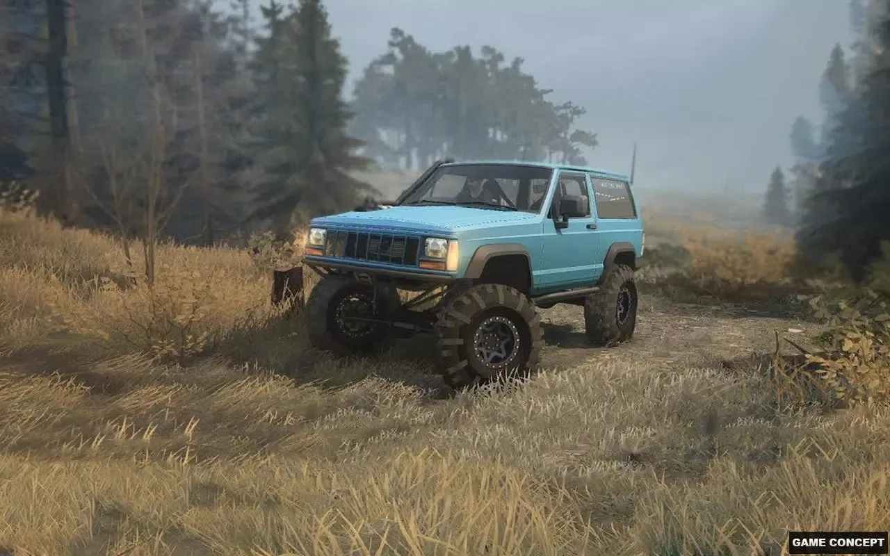 ภาพหน้าจอของ 4x4 Crazy Off Road Stunt Drive
