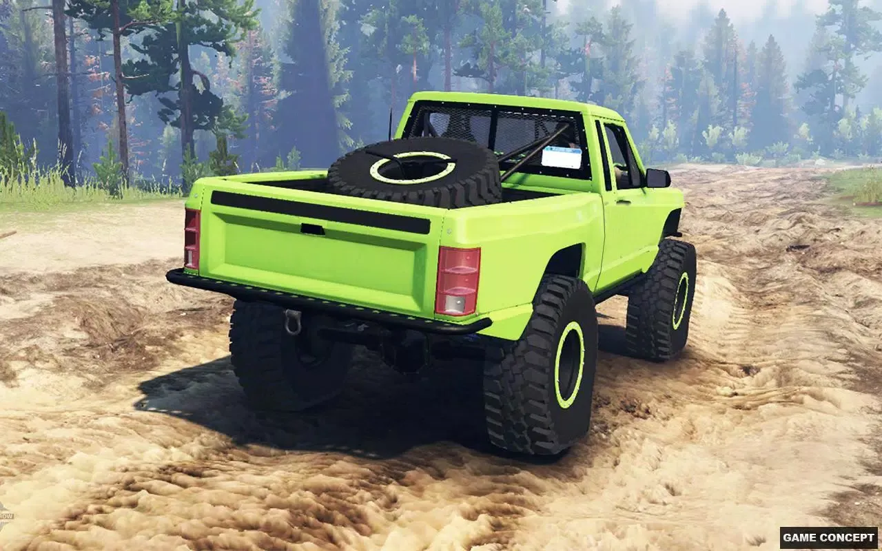 ภาพหน้าจอของ 4x4 Crazy Off Road Stunt Drive