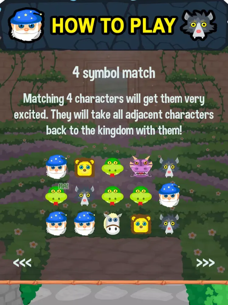 Captures d'écran de Kingdom Thrones - Crossy Magic Match Empire of Three Puzzle Game In Medieval Times - FREE iPad 