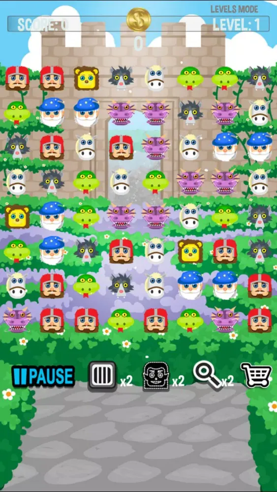 Captures d'écran de Kingdom Thrones - Crossy Magic Match Empire of Three Puzzle Game In Medieval Times - FREE