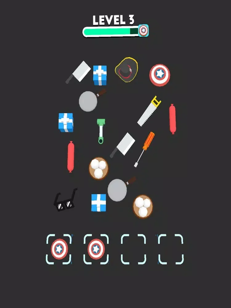 Capturas de tela do Match It 3D! iPad 