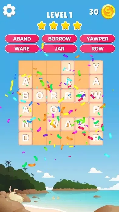 Wordoku Puzzle Screenshots