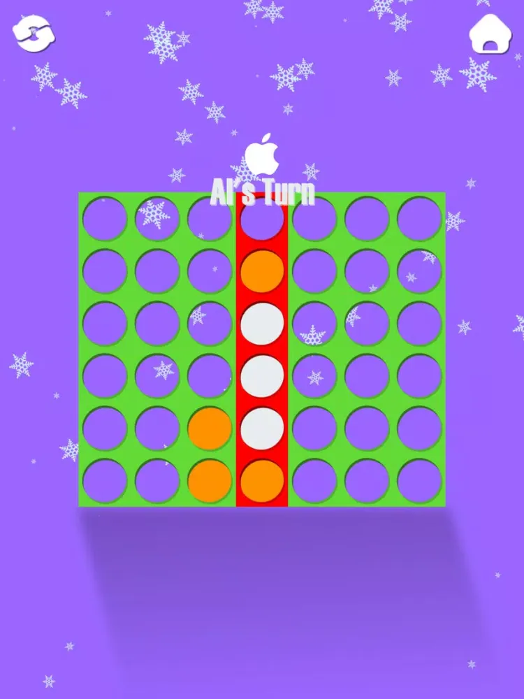 Tangkapan skrin Do Not Connect four in a Row 2016 - Online Multiplayer iPad 