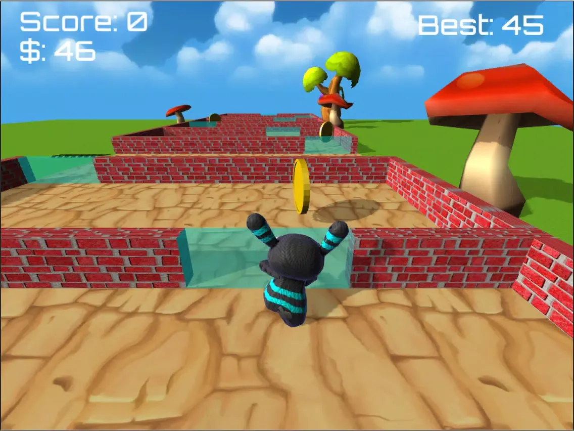 Ảnh chụp màn hình của Zombie Bunny Dash iPad 