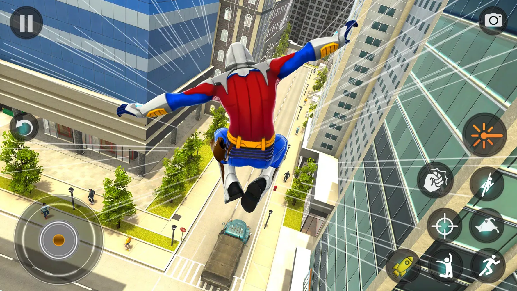 Flying Rope Man Hero Fight應用截圖