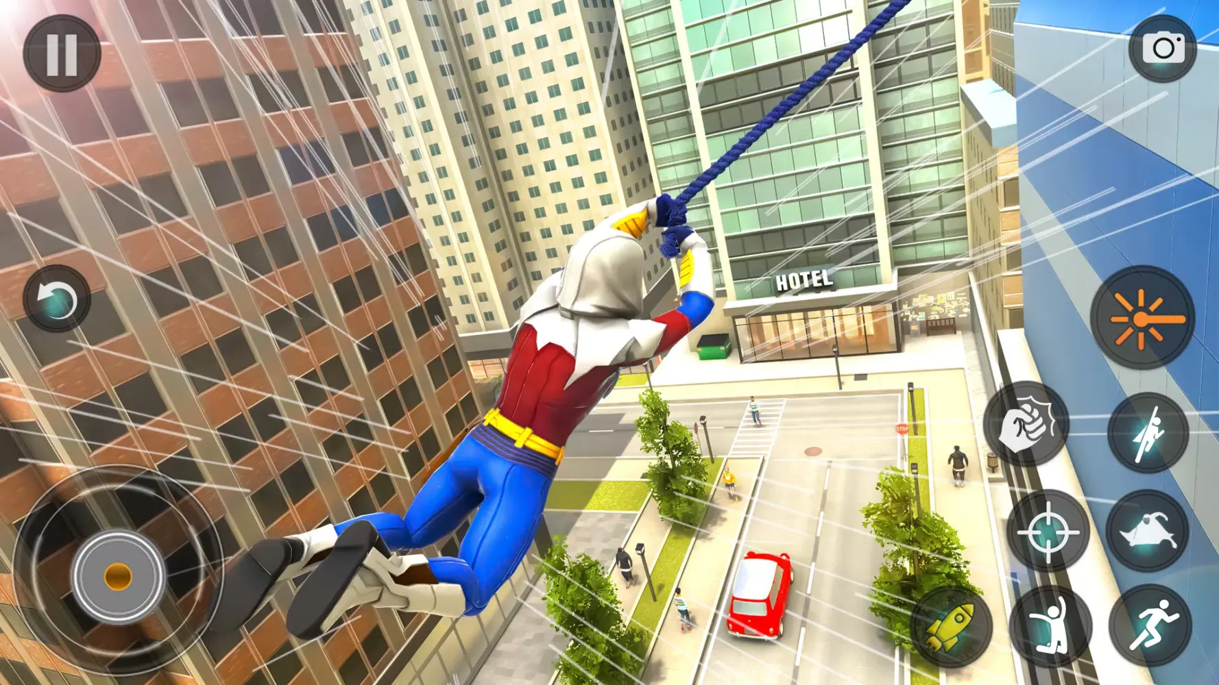 Flying Rope Man Hero Fight應用截圖