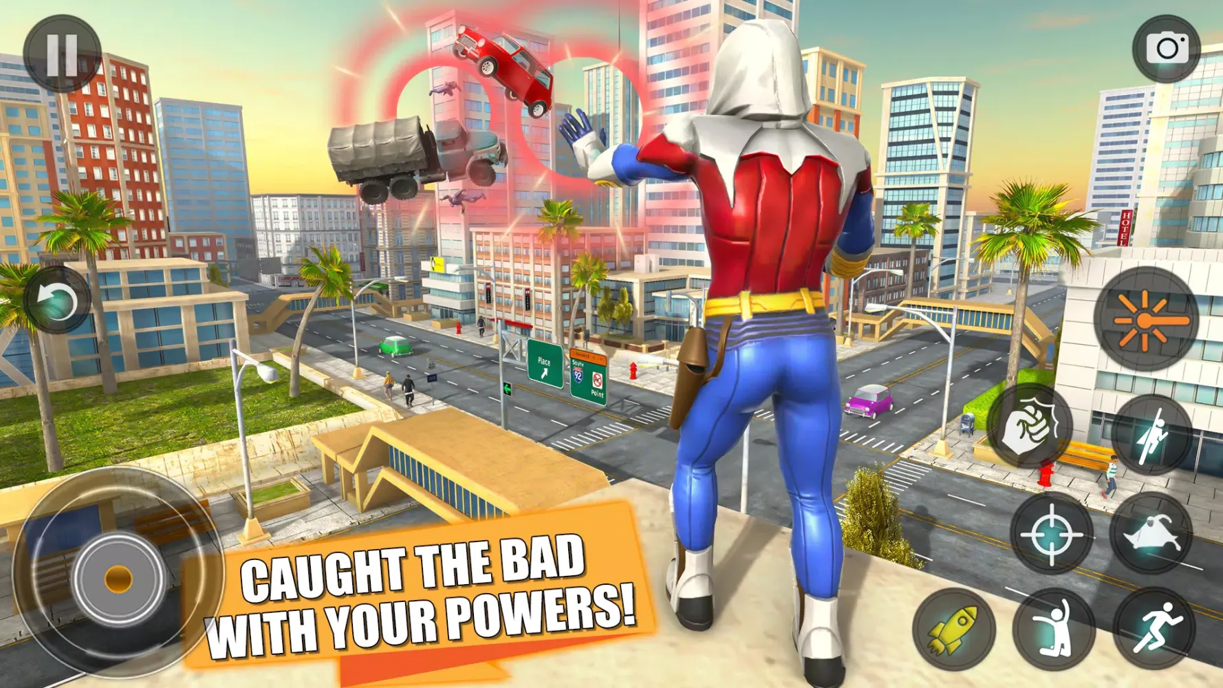 Flying Rope Man Hero Fight應用截圖