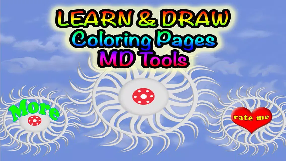 Coloring MD Tools - Educational Fun Coloring Pages Learning Experience スクリーンショット