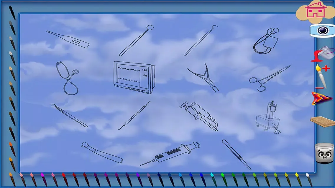 Coloring MD Tools - Educational Fun Coloring Pages Learning Experience スクリーンショット