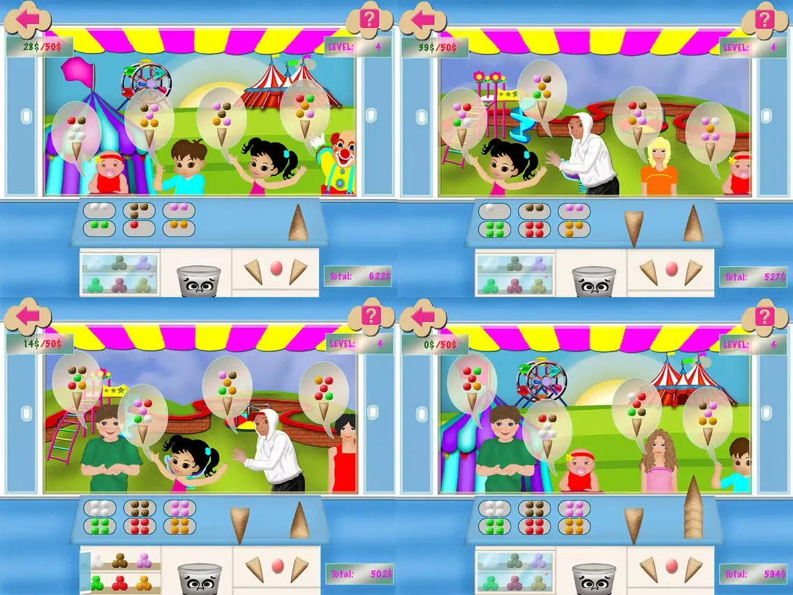 Tangkapan skrin An Ice cream Truck Ride Advanture iPad 