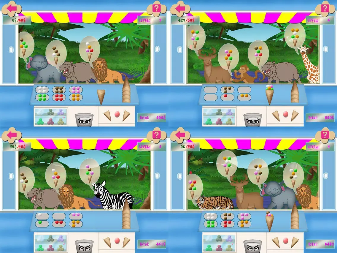 Tangkapan skrin An Ice cream Truck Ride Advanture iPad 