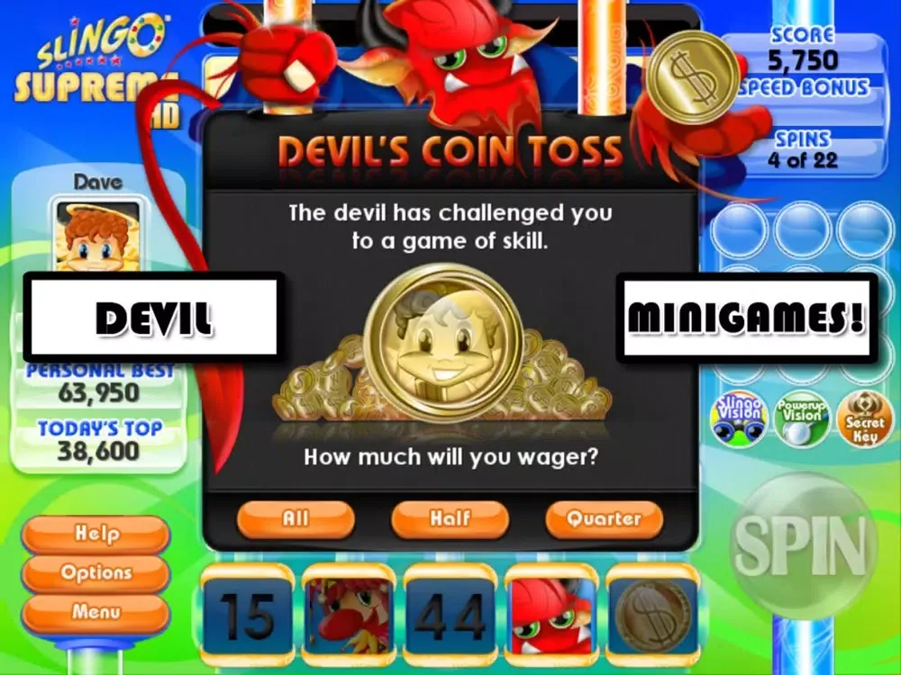 Slingo Supreme HD iPad  Screenshots