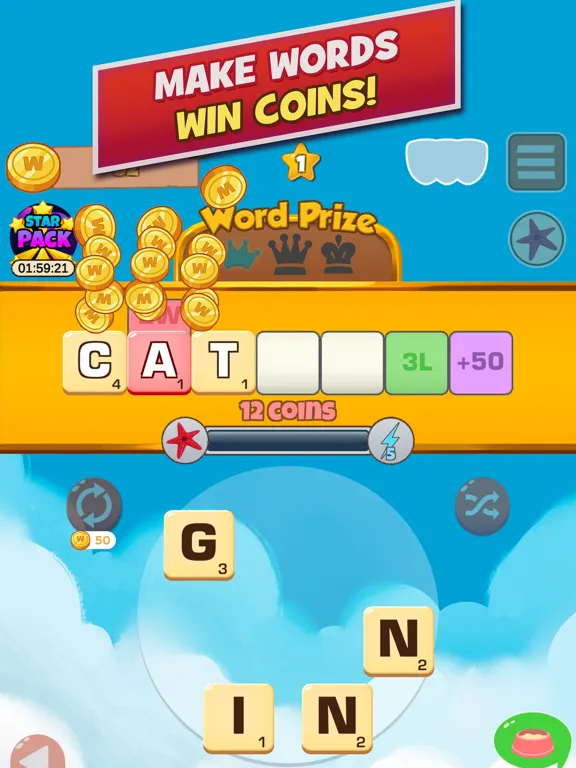 WordPrize iPad 应用截图