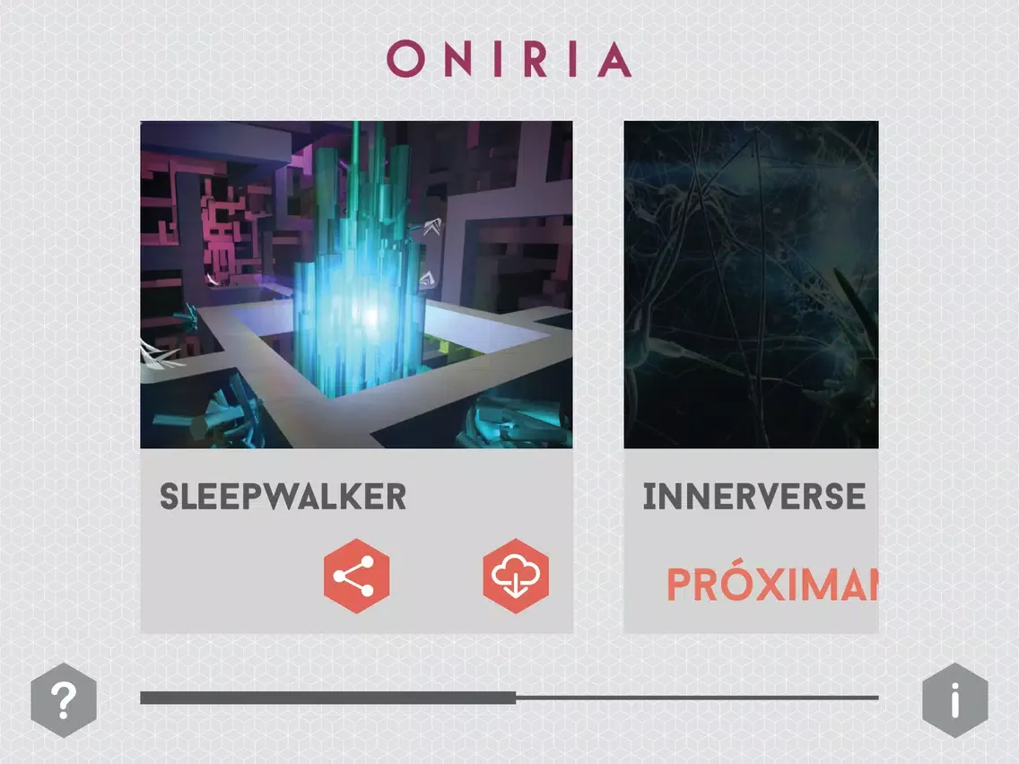Capturas de pantalla de ONIRIA Virtual Reality Experience iPad 