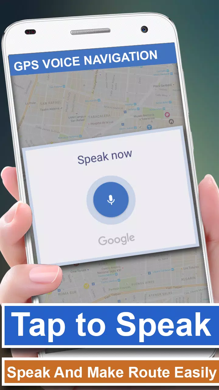 Voice Navigation GPS: GPS Voice Live Mapquest Screenshots