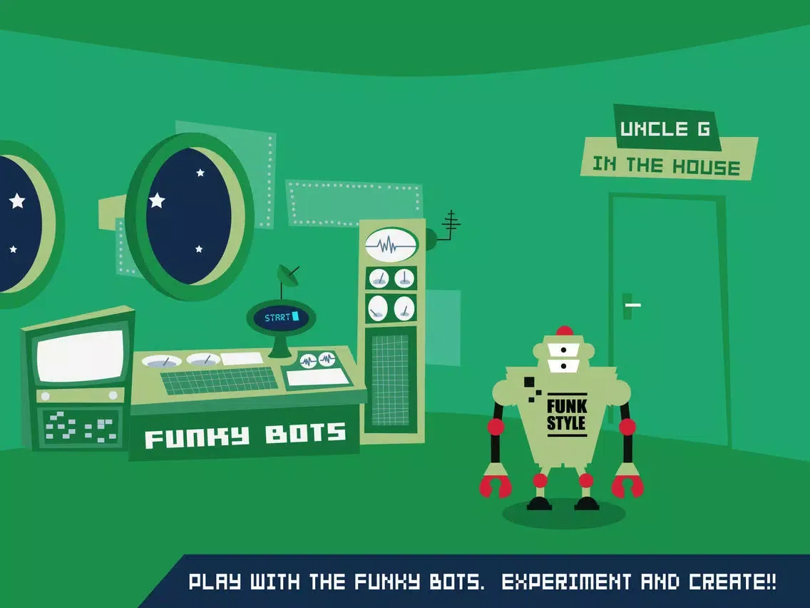 Captures d'écran de Funky Bots - Create Your Own Robot Dances iPad 