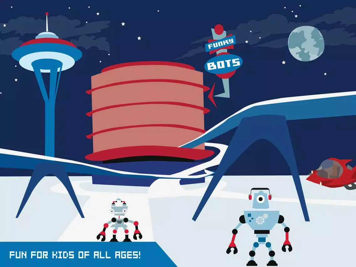 Captures d'écran de Funky Bots - Create Your Own Robot Dances iPad 